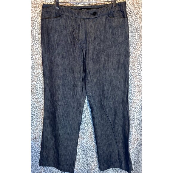 Talbots Size 10P Womens Navy Trousers - Picture 2 of 10